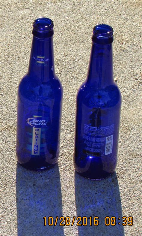 Blue beer bottles « Three Quarters & Counting