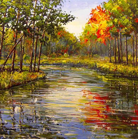 Acrylic Landscape Paintings On Canvas - Top Painting Ideas