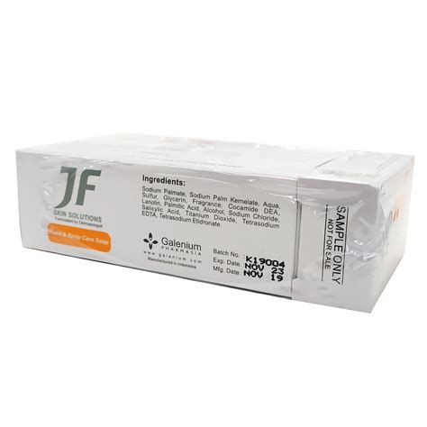 Jf Sulfur 10% Anti-acne Face & Body Soap 100g - Alpro Pharmacy