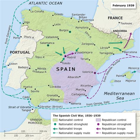 The Spanish Civil War, 1936-1939 - International Mapping