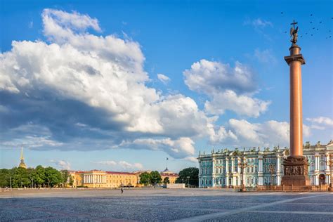 The Palace Square (finally formed in 1820-1830s), Saint-Petersburg