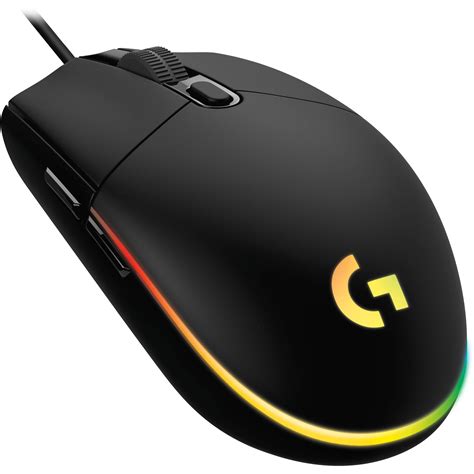 Logitech G G203 Lightsync Mouse Black 910-005790 B&H Photo Video