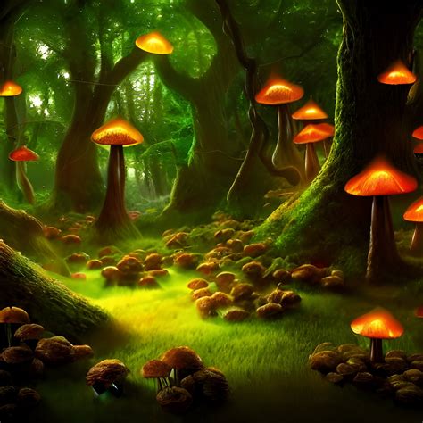 ArtStation - Magical Mushroom Forest | Artworks