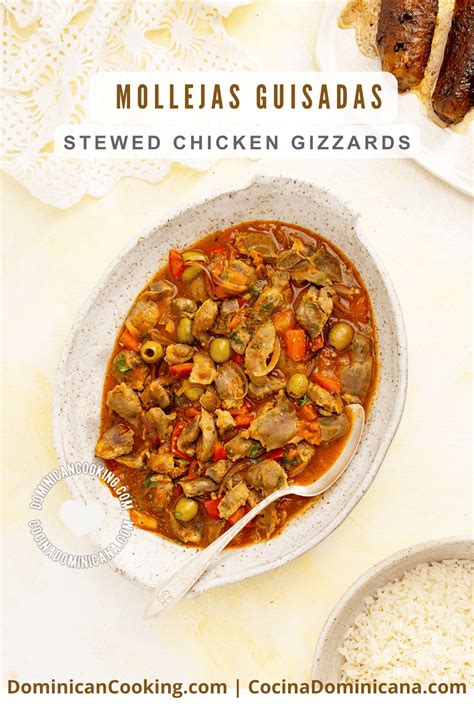 Stewed Chicken Gizzard [Recipe + Video] Molleja de Pollo Guisada