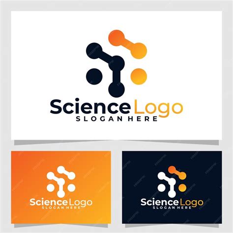 Premium Vector | Science logo vector design template