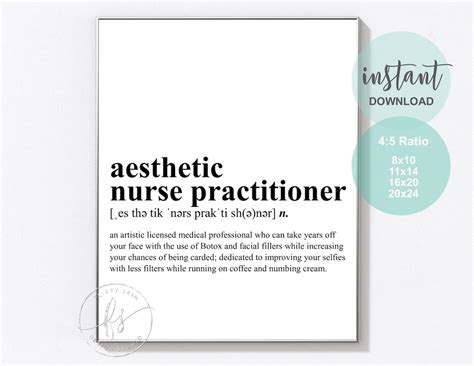 Aesthetic Nurse Practitioner Esthetician Decor Spa Quote Spa Salon Skin ...