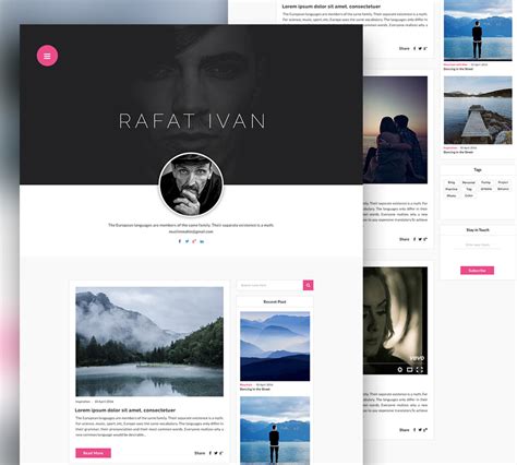 Personal-Blog-Website-Template-Free-PSD | FreePSD.cc – Free PSD files and Photoshop Resources ...