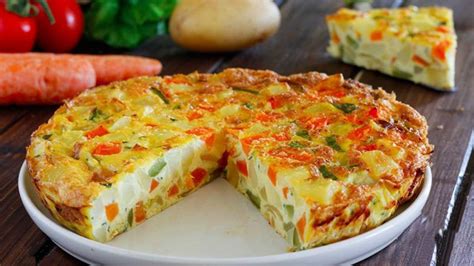 Recette omelette de légumes au four facile - Bon À Savoir