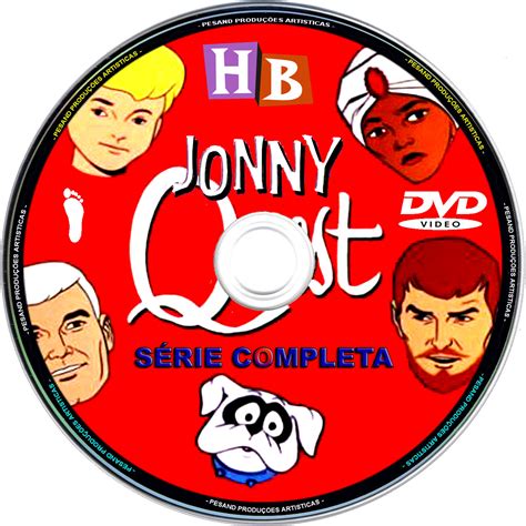 CAPAS EM SÉRIE: CAPA DVD - JONNY QUEST - 1964 Á 1965