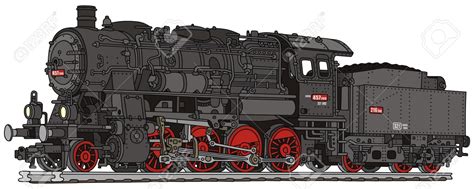 Steam Locomotive Drawing at GetDrawings | Free download