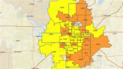 Tulsa County ZIP code map shows dramatic drop in COVID cases