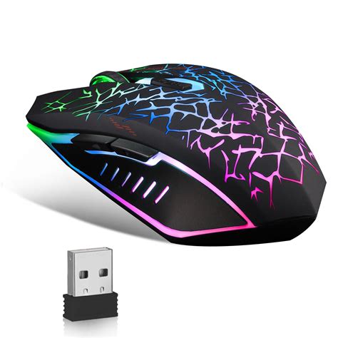 TSV Wireless Gaming Mouse, 2.4G Rechargeable with India | Ubuy