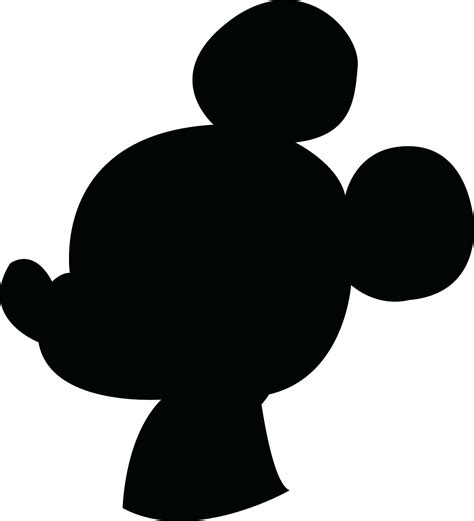 Mickey Mouse Ears Silhouette at GetDrawings | Free download