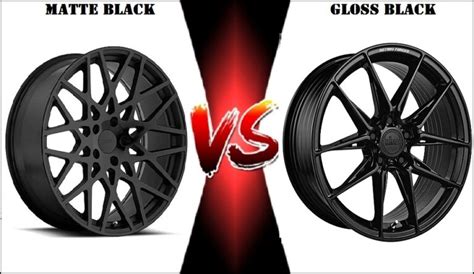 Matte Black Vs Gloss Black Wheels: Whice one is the Best?