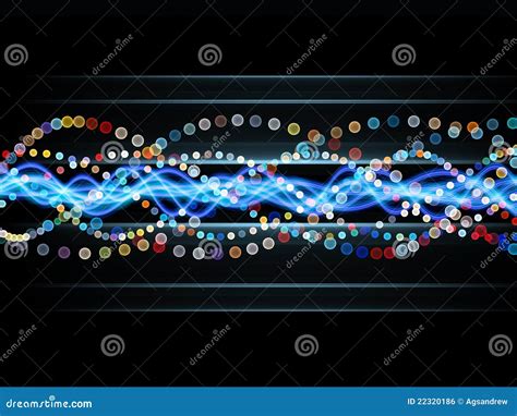 Colorful Sine Wave Pattern stock illustration. Illustration of ...