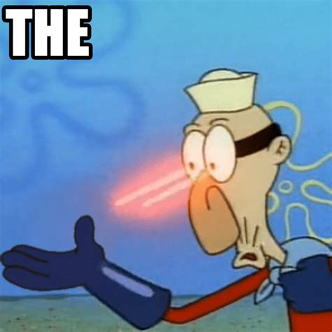 The Squidward Laser Eyes Meme Template Blank Template - Imgflip