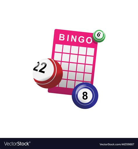 Bingo balls number Royalty Free Vector Image - VectorStock