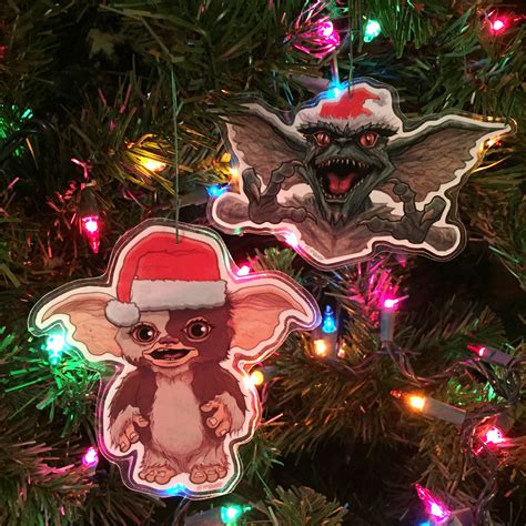 GREMLINS Combo Set CHRISTMAS ORNAMENTS | Etsy