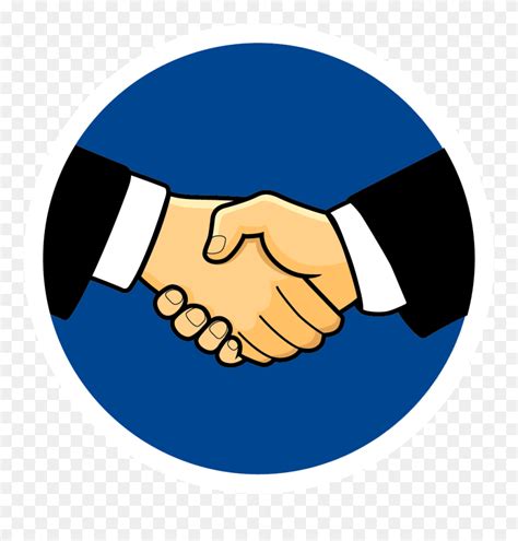 Handshake Vector - Shake Hands Vector Png Clipart (#5502228) - PinClipart