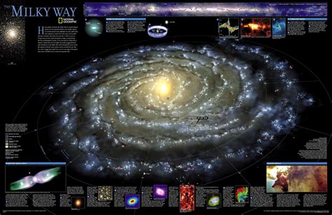 Nation Geographic - Milky Way | Galaxy images, Milky way map, Milky way