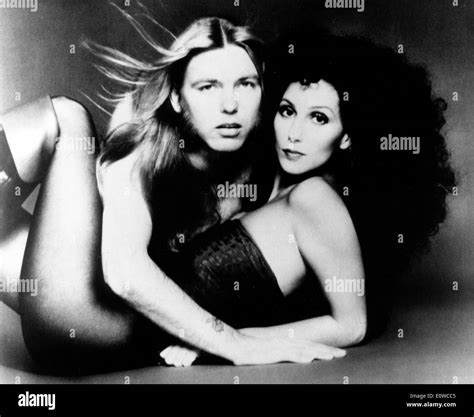 Portrait of singers Cher and Gregg Allman Stock Photo: 69400021 - Alamy