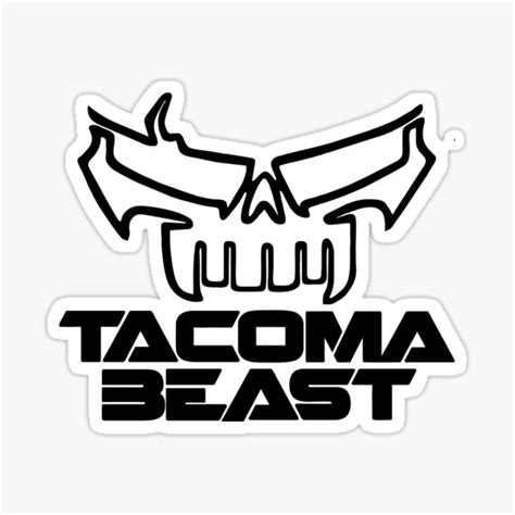 "TACOMA-LOGO" Sticker by GeorgeWells710 | Redbubble