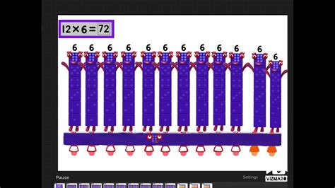 Fanmade Six Times Table Numberblocks | Images and Photos finder