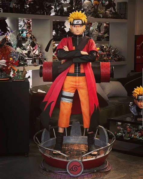 CW Studio Naruto Hokage 1/1 Life Size Uzumaki Naruto Resin Painted Model Statue for Sale ...