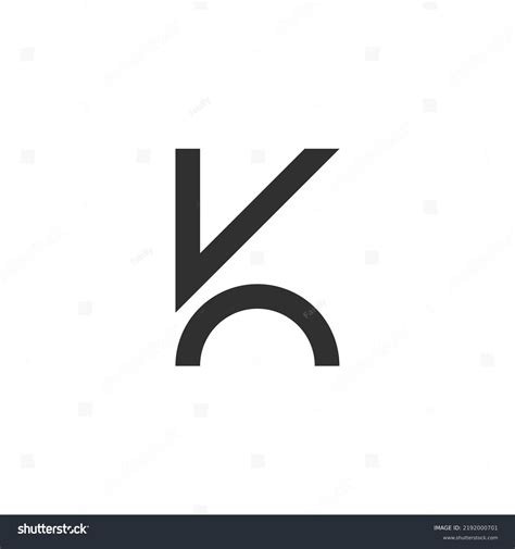 Letter K Logo Design Template Minimalist Stock Vector (Royalty Free) 2192000701 | Shutterstock