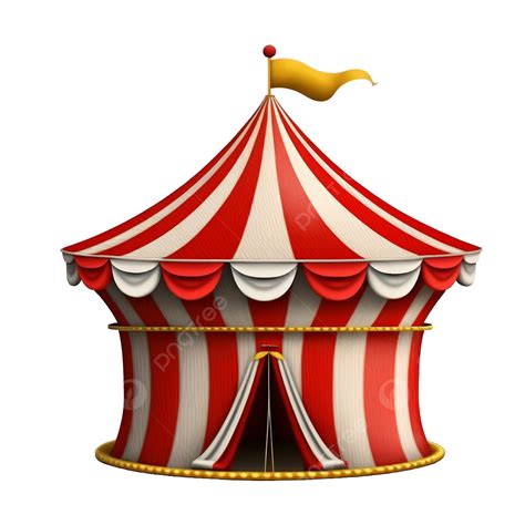 Carnival Tent Black And White Clipart