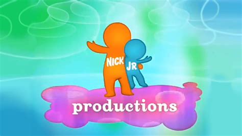 Nick Jr Productions Logo Background