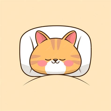 Premium Vector | Icon vector sleeping cat