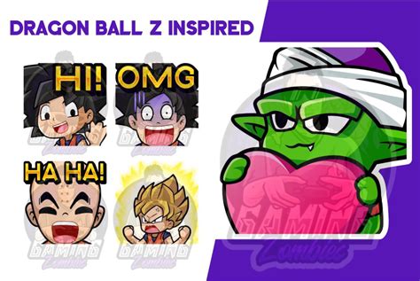 Dragon Ball Z Inspired Emote Pack - Emotes Store