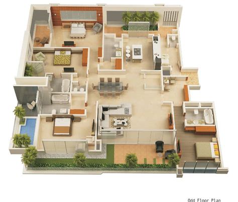 Best 2 Storey House Floor Plan Design 3D Most Popular – New Home Floor ...