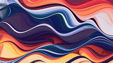 Colorful Abstraction Waves 4k Wallpaper,HD Abstract Wallpapers,4k Wallpapers,Images,Backgrounds ...