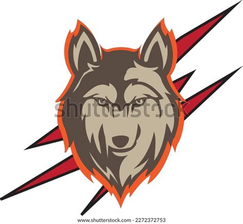 Wolf Vector Logo Design Stock Vector (Royalty Free) 2272372753 | Shutterstock