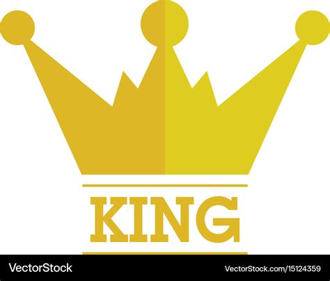 King crown logo Royalty Free Vector Image - VectorStock