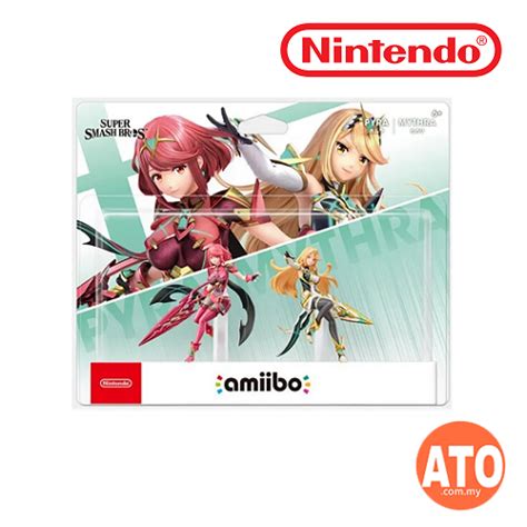 AMIIBO PYRA + MYTHRA 2 PACK (Super Smash Bros. Series) For Nintendo ...