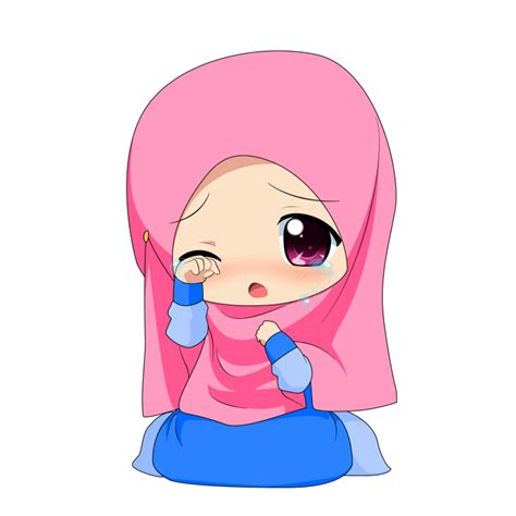 20+ Gambar Kartun Berhijab Png, Koleksi Kekinian!