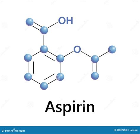 Aspirin Stock Vector - Image: 42307258