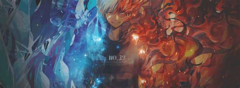 [GIF] Todoroki Shouto - Boku no Hero Academia by Kronova on DeviantArt