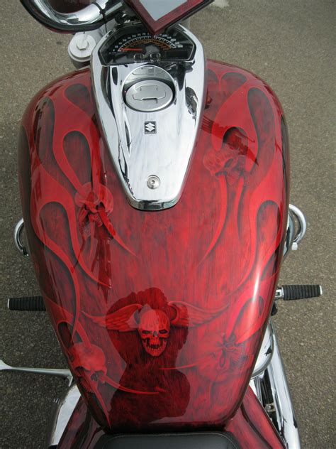 Custom motorcycle paint jobs by Bad Ass Paint