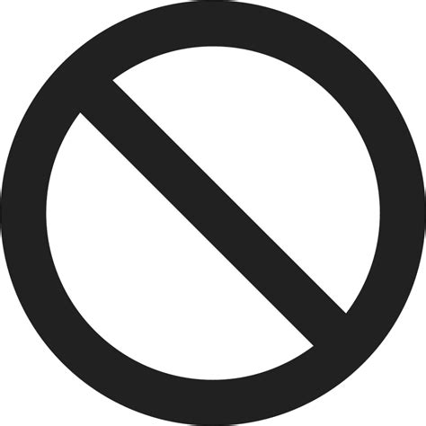 "prohibited" Emoji - Download for free – Iconduck