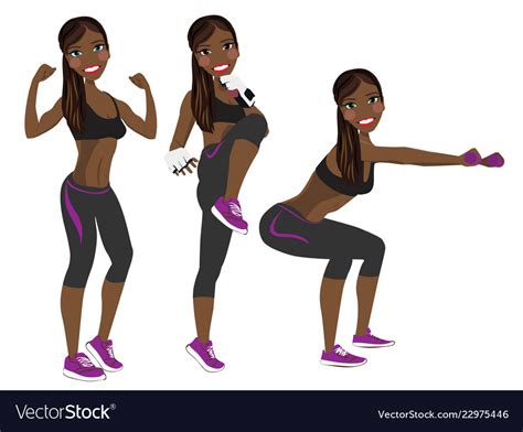 Athlete female Royalty Free Vector Image - VectorStock