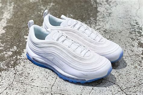 Nike Air Max 97 "White/Ice Blue" Release 2020 | HYPEBEAST DROPS