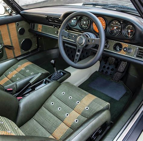 #singervehicledesign #Porsche911 #HK6 | Singer porsche, Custom car interior, Custom porsche