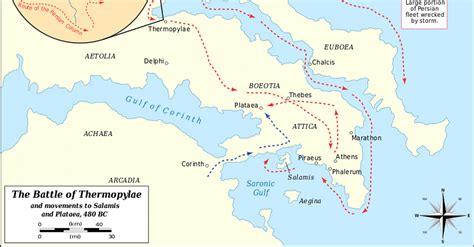 Battle of Thermopylae 480 BCE (Illustration) - World History Encyclopedia