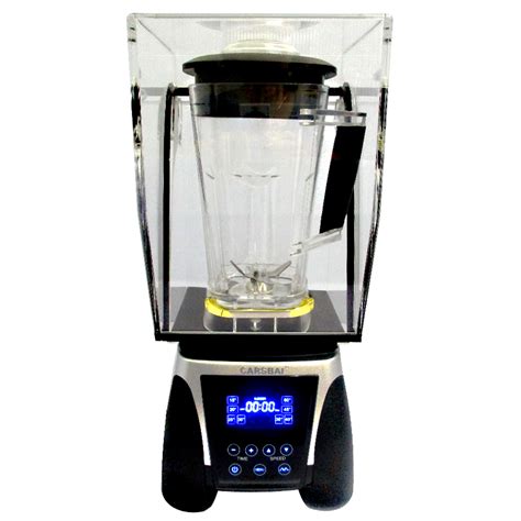 Ice Blender Machine Digital 1800W with Sound Insulation Cover Ice Blended Machine / Ice Cream ...