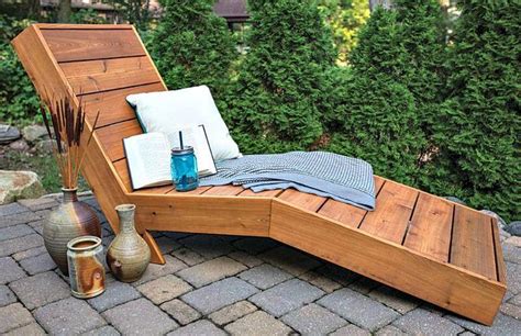 6 DIY Chaise Lounge Chair Ideas for Outdoor ⋆ DIY Crafts