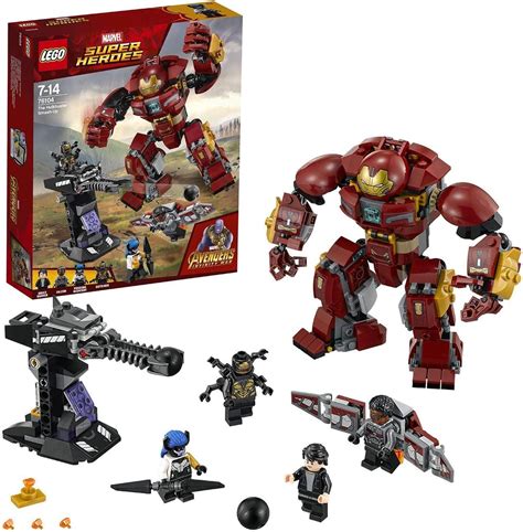 LEGO Marvel Avengers The Hulkbuster Smash-Up, Multi-Colour, 76104 price in UAE | Amazon UAE ...